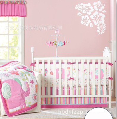 elephant cot bedding set