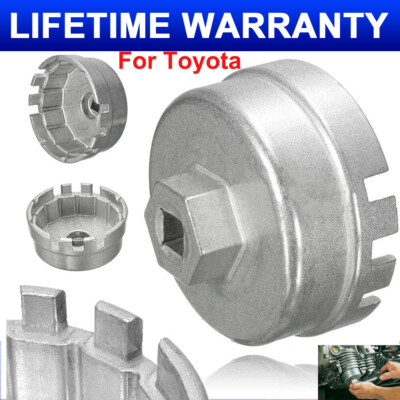 Oil Filter Cap Wrench Cup Socket Remover Tool For Toyota Lexus 65MM 14 Flutes