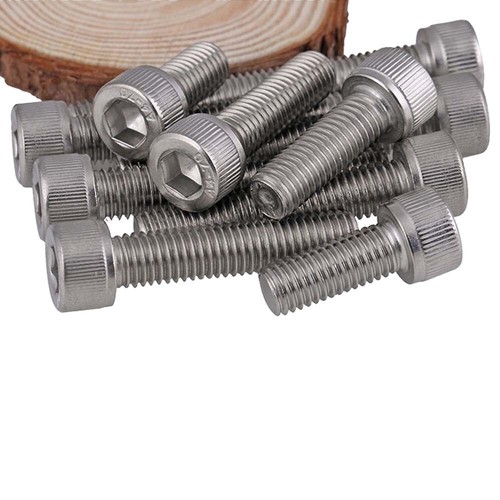 M8 1.25 316 Stainless Steel Hexagon Hex Socket Cap Head Screws Allen Bolt DIN912 - Picture 7 of 7