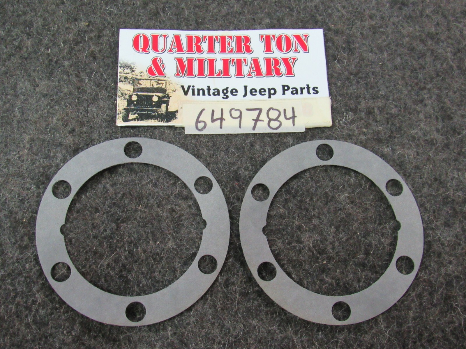 Flange Gaskets Dana 25 Front Axle Fits Willys MB GPW CJ2A CJ3A M38