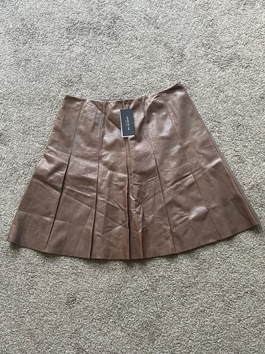 LAFAYETTE 148 NEW YORK LEATHER PENCIL SKIRT SIZE 14 NWT