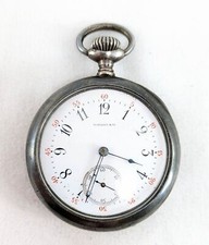 Vintage Tiffany & Co. Sterling .935 Silver Women's Open Face Pocket Watch