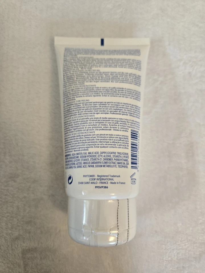 Phytomer Deep Cleansing Acid Exfoliant 150ml/5fl.oz Salon Size New Sealed  - Image 2 of 3