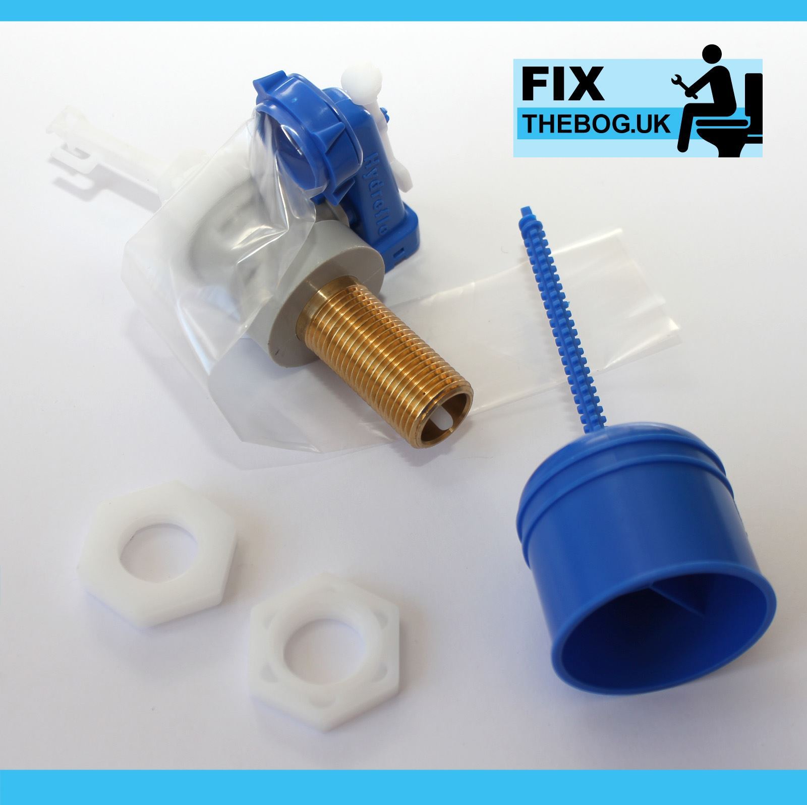 Professional Dudley Hydroflo Equilibrium Float Valve with Brass tail