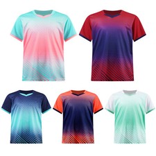 Kids Boy's Girls T-shirt Gym Shirt Training Tops Breathable Top Cycling Active