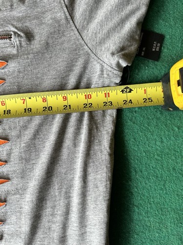 NWT Switch Remarkable Women’s Orange Grunge T-Shirt Size 3XL Short Sleeve - Picture 8 of 11