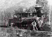 Denver & Rio Grande (D&RG) Engine 61 on the Silverton Branch - 8x10 Photo