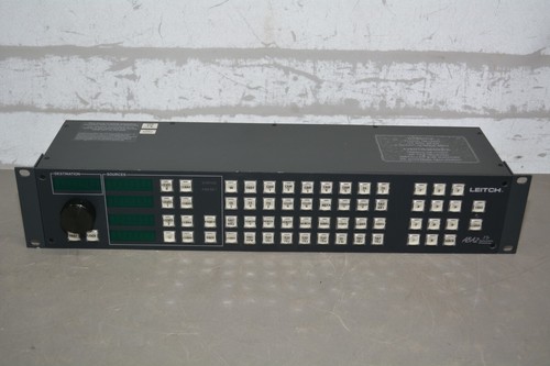 ^ Leitch RCP-ABA2-XYP 16x16 Audio Video Router #X3012 - Picture 3 of 5