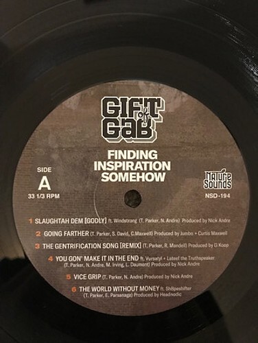 洋楽 FINDING INSPIRATION SOMEHOW/ GIFT OF GAB Gift Of Gab – Finding Inspiration Somehow – CD (Album), 2021
