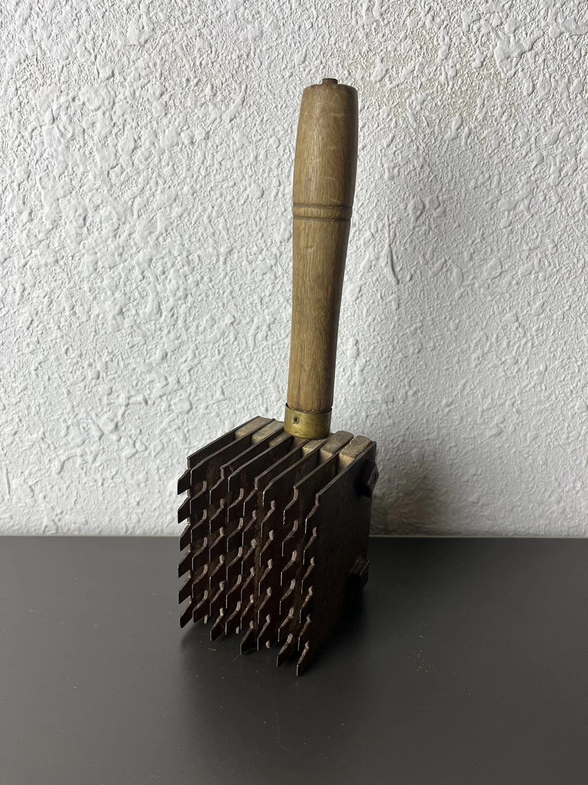 Vintage Butcher's Albert Pick & Co. Meat Tenderizer Heavy Duty Hi Carbon Steel