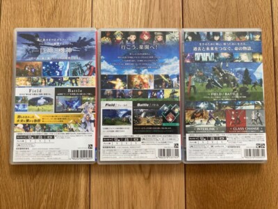 Xenoblade Chronicles 1 2 3 Set of 3 Nintendo Switch Japanese Video