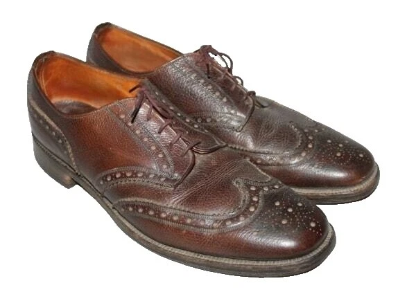 Cuero, Vestido Formal Zapatos vintage 1950s para Hombre