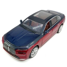 1:24 BMW i7 G70 EV Model Car Diecast Toy Cars Doors Open ​​Friction Powered Red