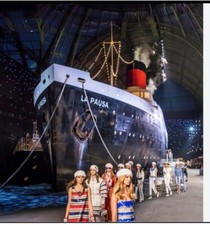 ❤️$2,650 CHANEL 19C LA PAUSA French Riveria Cruise Collection PAREO * NEW!❤️