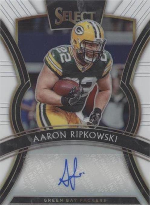 2019 Panini Select - Signatures Aaron Ripkowski #SP-AR White Prizm /35 ...