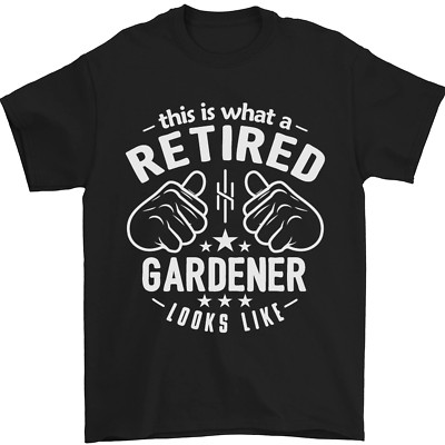 This Is What a Retired Gardener Looks Like Herren T-Shirt 100% Baumwolle