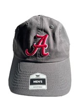 Alabama Crimson Tide Hat Cap NCAA Adjustable Crimson, Gray Fan Favorite