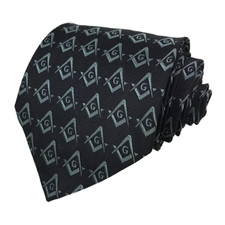 Masonic Master Mason Lodge Necktie