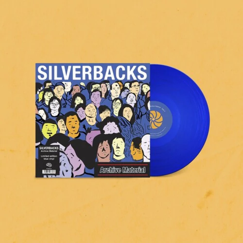 Silverbacks - Архивный материал [Синий винил] - НОВЫЙ запечатанный виниловый альбом LP