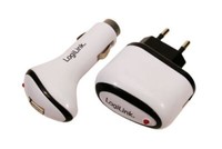 Usb Kfz LadegeräTe Set Kfz Und 220V Steckdose 1000Ma