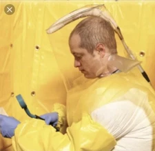 Nuclear Power Outfitters SAR101 Supplied-Air Respirator Bubble Hood Protection