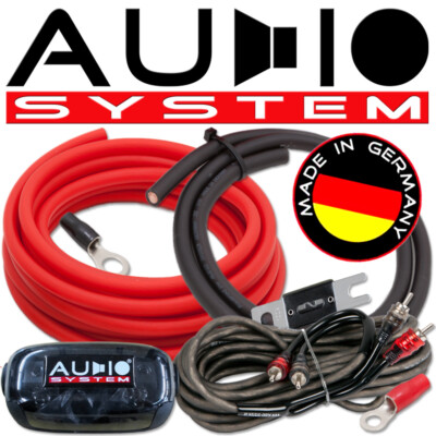 Audio System Z-PCSC 35 mm² OFC Kupfer Kabelset Car Hifi 35 qmm Verstärker Kabel