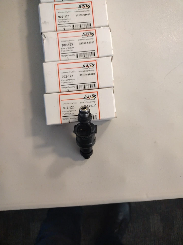 Fuel Injector Kit - 6 piece,1989-1995 Toyota Pickup 3.0 L V6 Replacement Foto 4 de 4