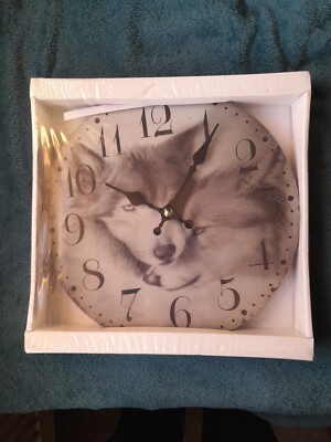 Wolfsliebhaber Wanduhr 