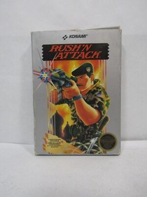 NES Rush'n Attack, 5 viti, SCATOLA con manuale