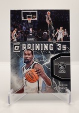 2021-22 Donruss Optic Kevin Durant Basketball Raining 3's Insert Card #10
