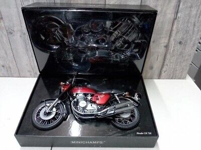 Minichamps 1/6 Diecast Honda CB750four K0 1 Metallic red Minichamps 1/6 Diecast Honda CB750four K0 1 Metallic red