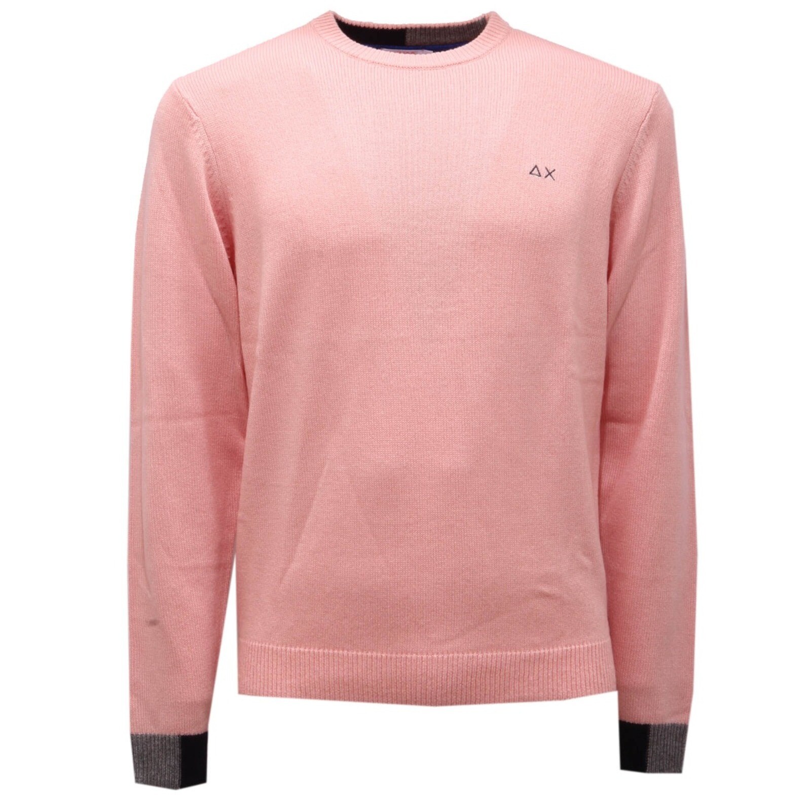 0780AI maglione uomo SUN68 мужской шерстяной/кашемировый свитер розового цвета