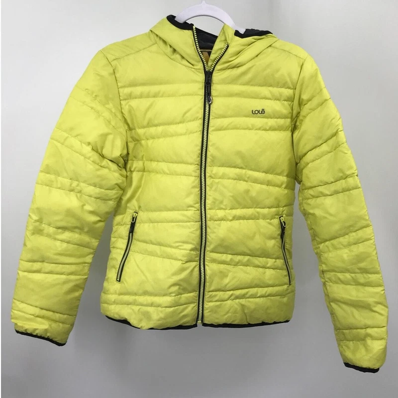 lole bright full zip puffer outerwear jacket