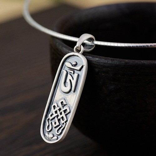 Today's Deal! Sterling Silver OM/OHM Symbol Pendant - .925 Silver