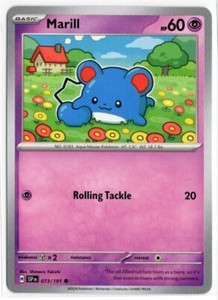 Pokemon - Surging Sparks - 073/191 Marill - NM/M