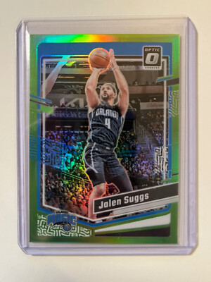 2023-24 Panini Donruss Optic Lime Green #172 Jalen Suggs - Orlando Magic /149