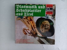 Schallplatte Vinyl LP, Blasmusik und Schuhplattler aus Tirol