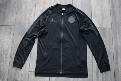 PSG NIKE JORDAN 2018/2019 FUSSBALL SOCCER TRAINING TRACK TOP JACKE SCHWARZ SMALL