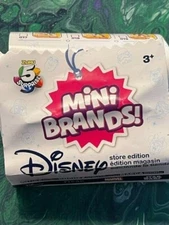 5 Surprise Zuru Mini Brands Disney Series 1