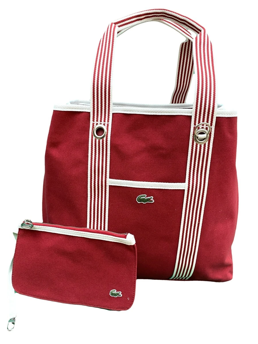 Lacoste top beach bag