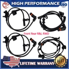 Set 4 ABS Wheel Speed Sensor Front Rear R&L RWD For Chrysler 300 Dodge Charger