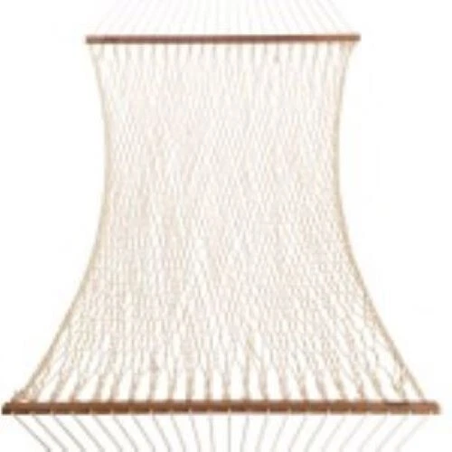 Rede de corda Hatteras grande dura bege - Imagem 2 de 4