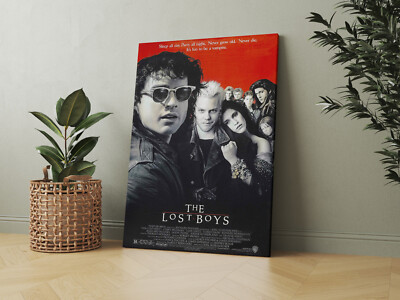The Lost Boys 1987 Filmklassiker - Leinwand - gerahmt oder nur Druck verfügbar - 01