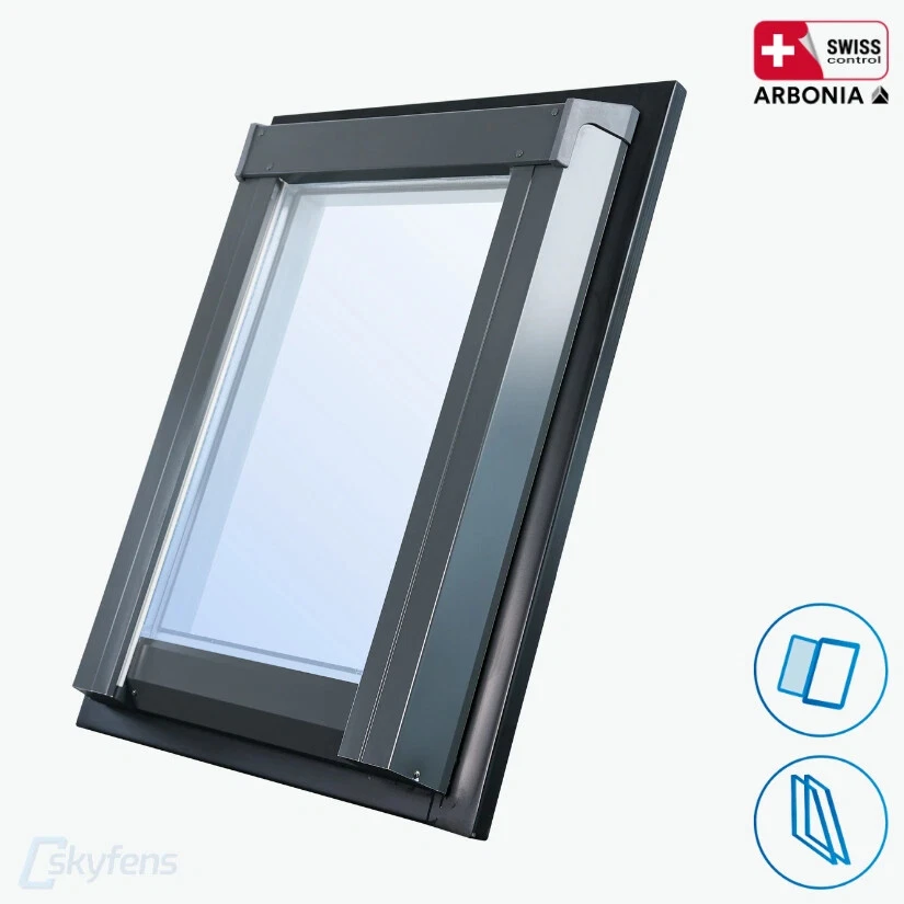 Dachfenster Ausstieg Kunststoff Gedämmt - AFG (PVC) Skylight LOFT - Dachausstieg - Bild 2 von 4