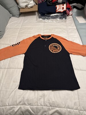 Wright & Ditson SF Giants Makers Baseball Henley Shirt Men s M NWT