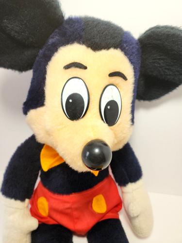 20" Vintage Knickerbocker Mickey Mouse Plush Walt Disney Prod Stuffed Animal - Picture 2 of 12