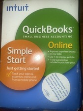 Intuit QuickBooks Online Simple Start 2011 for PC, Mac-NEW SEALED