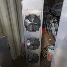 Continental Evaporator 3 Fan Motors Corded Electric 115V Aluminum NSF UL