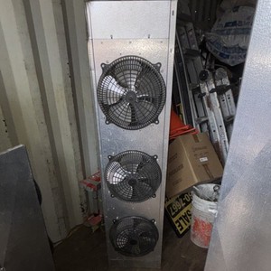 Continental Evaporator 3 Fan Motors Corded Electric 115V Aluminum NSF UL