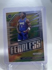 Anthony Edwards 2022-23 Panini Prizm NBA Fearless #10 Timberwolves
